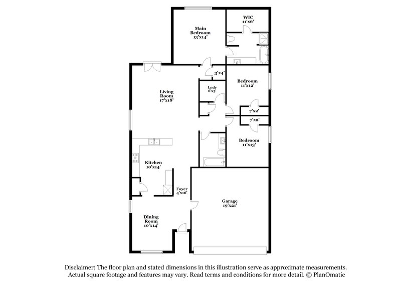 2,500/Mo, 25178 Dickens Dr Magnolia, TX 77355 Floor Plan View