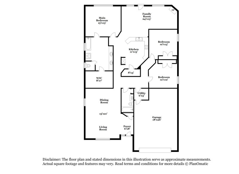 2,250/Mo, 7510 Braeberry Ct Richmond, TX 77407 Floor Plan View