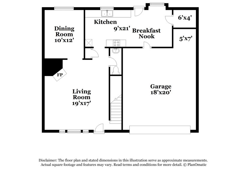 1,770/Mo, 32034 Ashton Ln Pinehurst, TX 77362 Floor Plan View