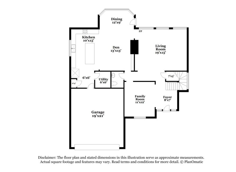 2,365/Mo, 19322 Oak Station Dr Humble, TX 77346 Floorplan View