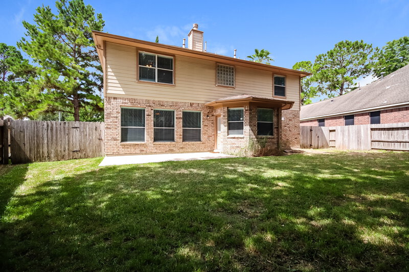 2,925/Mo, 19322 Oak Station Dr Humble, TX 77346 Rear View