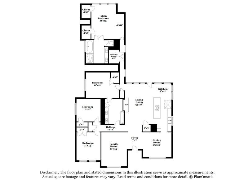 2,585/Mo, 1920 Morning Tide Ln League City, TX 77573 Floor Plan View
