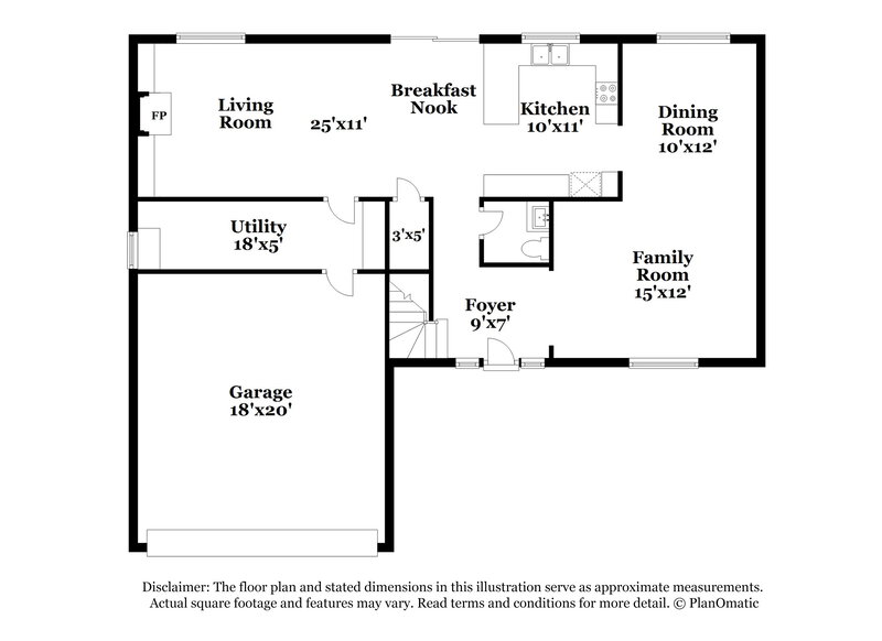 2,320/Mo, 2314 Parkview Dr Pearland, TX 77581 Floor Plan View