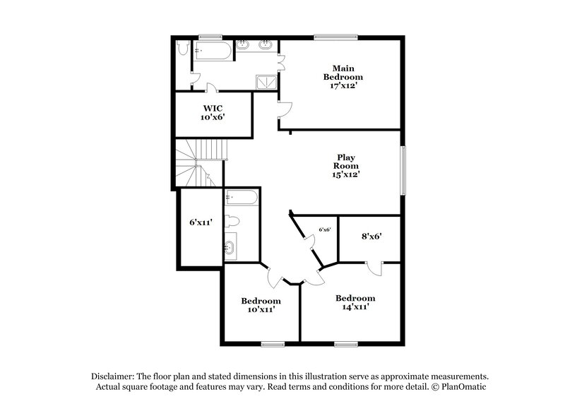 2,495/Mo, 7318 Cypress Prairie Dr Cypress, TX 77433 Floor Plan View 2