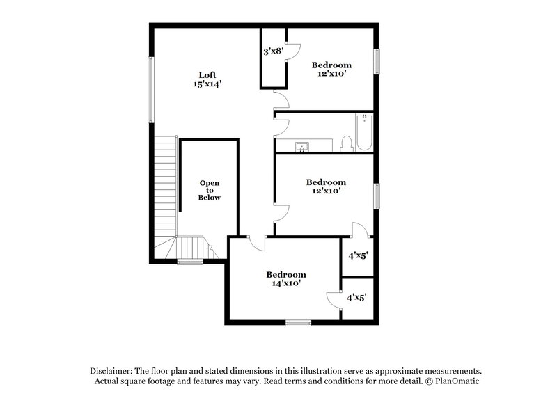 2,625/Mo, 17626 Holroyd Rd Humble, TX 77346 Floorplan View 2