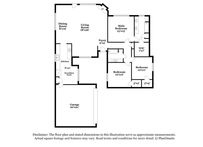 2,055/Mo, 10310 Pear Oak Dr Houston, TX 77065 Floor Plan View