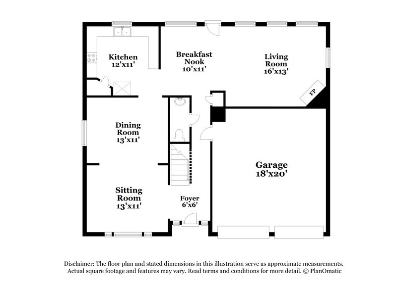 2,340/Mo, 1114 S Teal Estates Cir Fresno, TX 77545 Floor Plan View