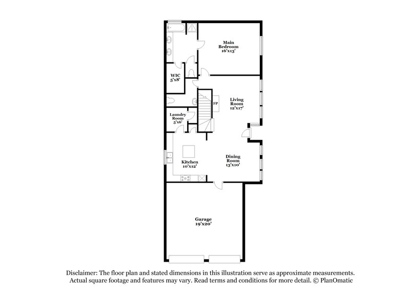 2,235/Mo, 5822 Cinnamon Creek Cir Houston, TX 77084 Floorplan View