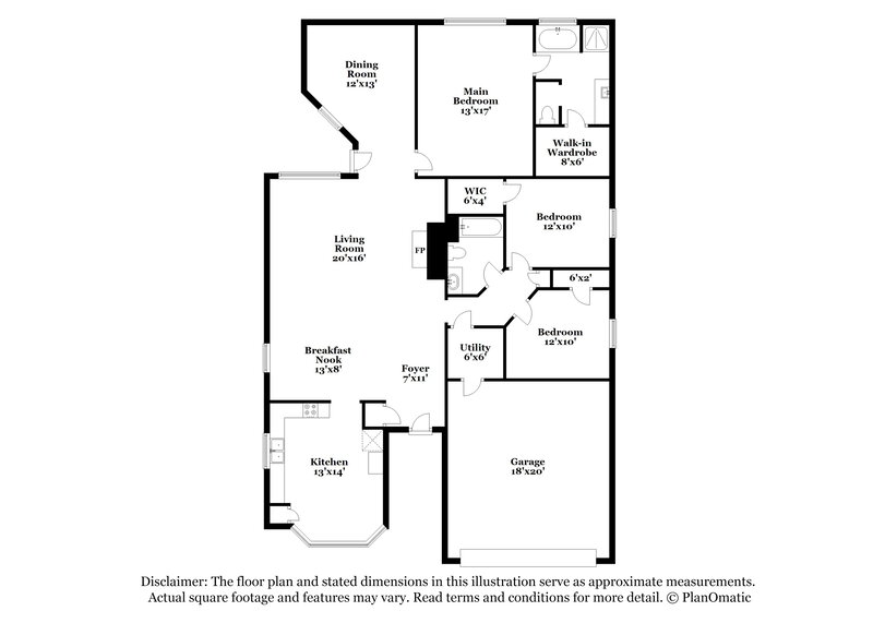1,850/Mo, 25714 Richards Rd Spring, TX 77386 Floor Plan View