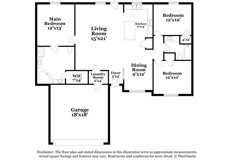 1,900/Mo, 4002 Enclave Mist Ln Richmond, TX 77469 Floor Plan View