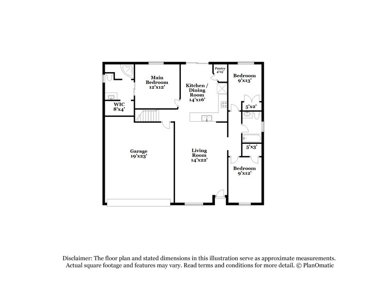 2,180/Mo, 5816 Misty Meadow St League City, TX 77573 Floor Plan View