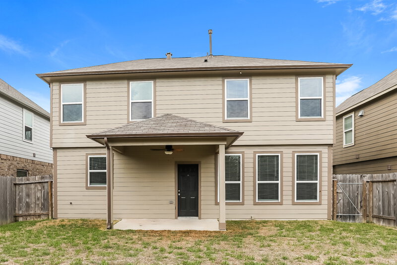 2,055/Mo, 16389 Olive Sparrow Dr Conroe, TX 77385 Rear View