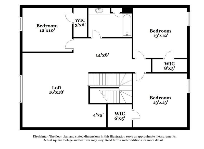 2,235/Mo, 7423 Oakwood Canyon Dr Cypress, TX 77433 Floor Plan View 2