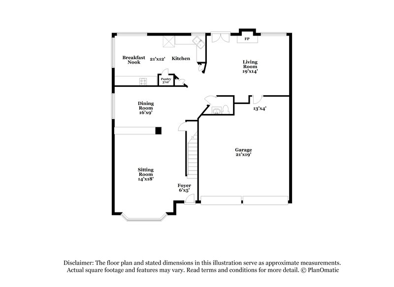 2,215/Mo, 19411 Lake Hollow Ln Houston, TX 77084 Floor Plan View 2