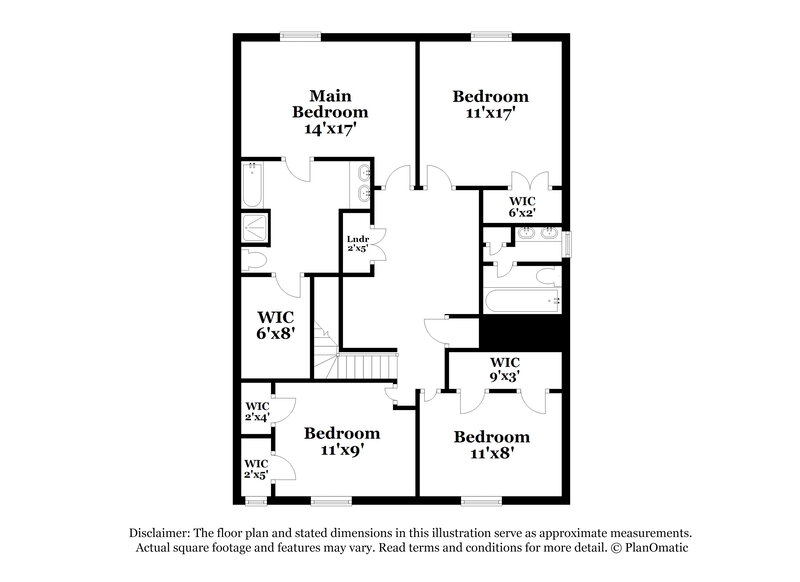2,105/Mo, 18739 Cooper Ravine Way Katy, TX 77449 Floor Plan View