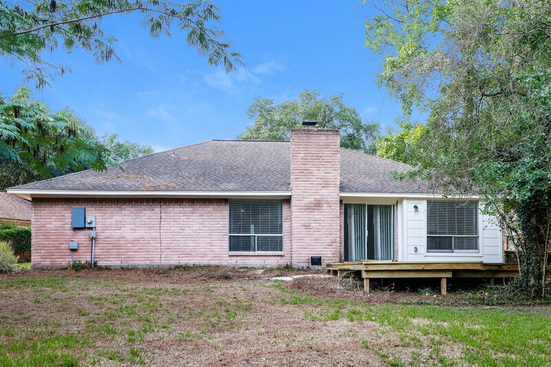 1,870/Mo, 3623 Indian Forest Dr Spring, TX 77373 Rear View