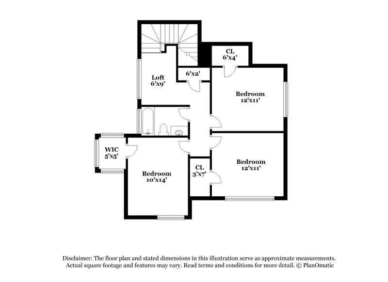 2,225/Mo, 5622 My Way Humble, TX 77339 Floor Plan View 2