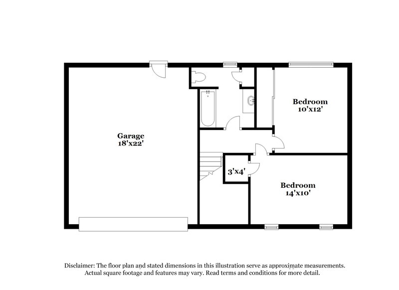 2,105/Mo, 1417 Wilson Dr Deer Park, TX 77536 Floor Plan View