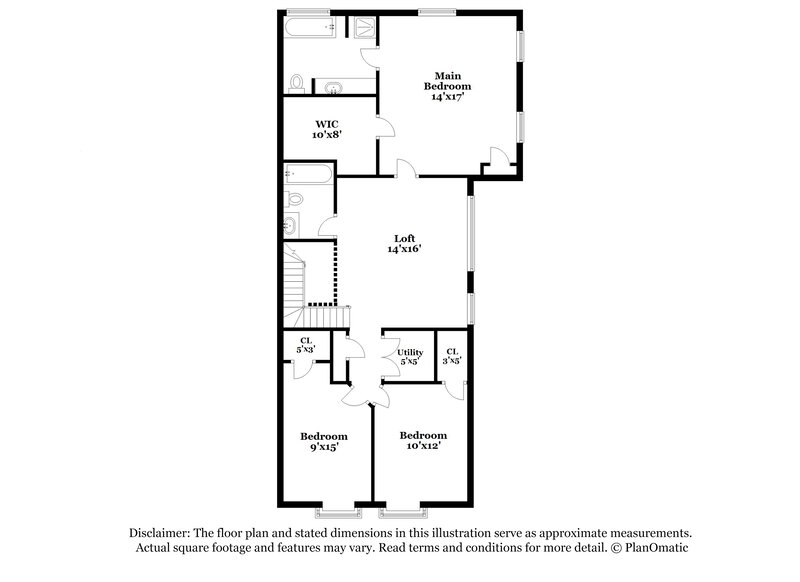 2,245/Mo, 12827 Glorywhite Ct Houston, TX 77034 Floor Plan View 2