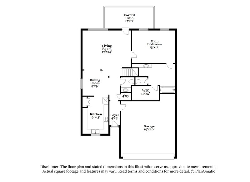 2,265/Mo, 10005 Sterling Place Dr Conroe, TX 77303 Floorplan View