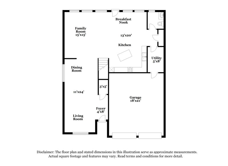 2,275/Mo, 10111 Antelope Aly Missouri City, TX 77459 Floor Plan View