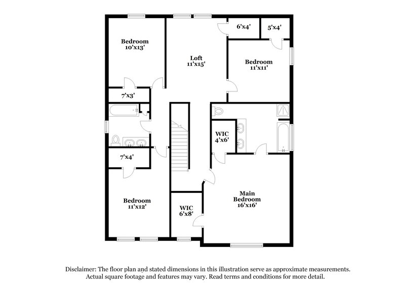 2,275/Mo, 10111 Antelope Aly Missouri City, TX 77459 Floor Plan View 2
