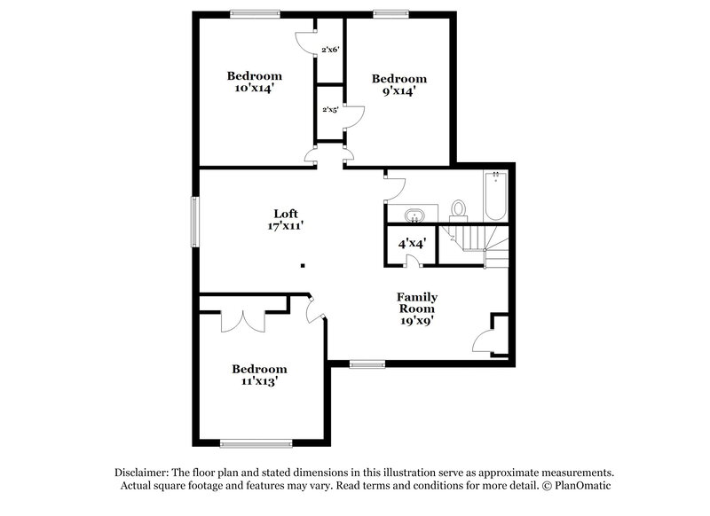 2,500/Mo, 7926 Summerdale Dr Rosenberg, TX 77469 Floor Plan View 2