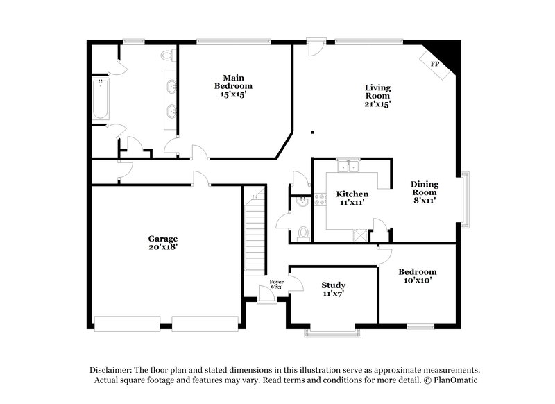 2,585/Mo, 317 Thistlewood Ct League City, TX 77573 Floor Plan View