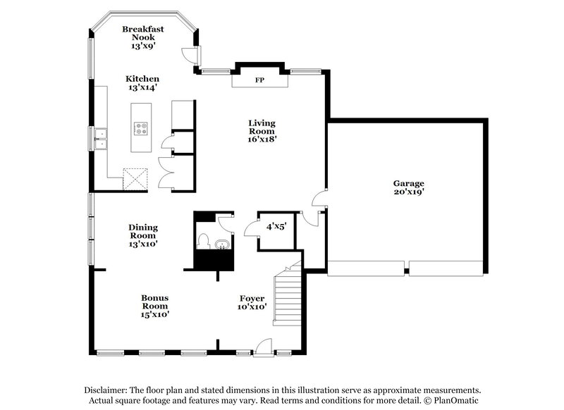 2,685/Mo, 3626 Timothy Ln Richmond, TX 77406 Floor Plan View
