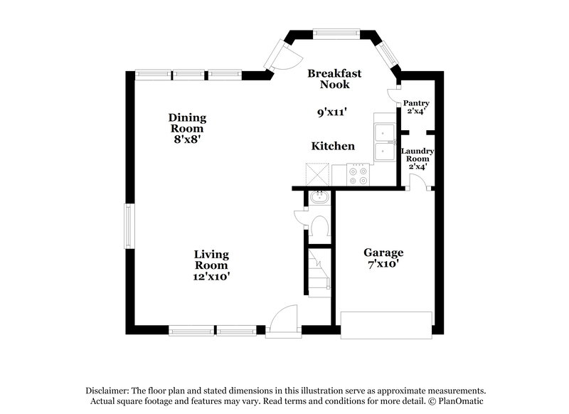 2,020/Mo, 10418 Briar Patch St Baytown, TX 77523 Floorplan View
