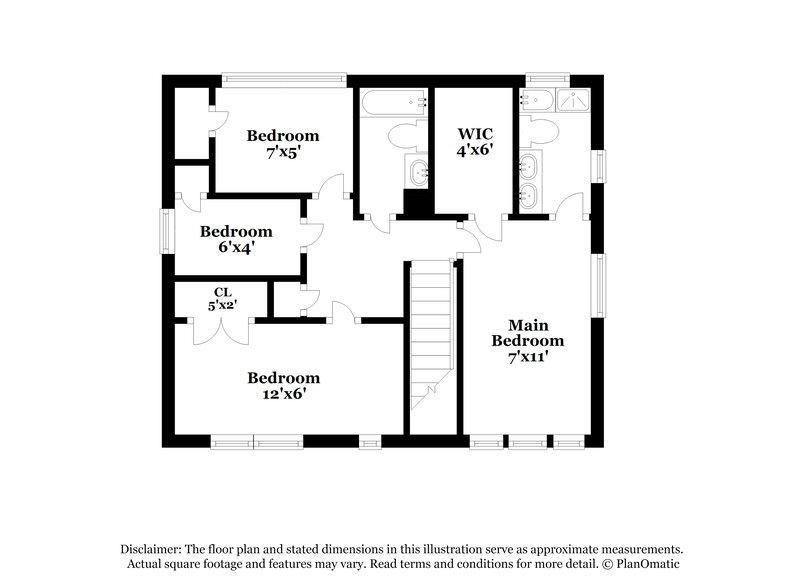 2,020/Mo, 10418 Briar Patch St Baytown, TX 77523 Floorplan View 2