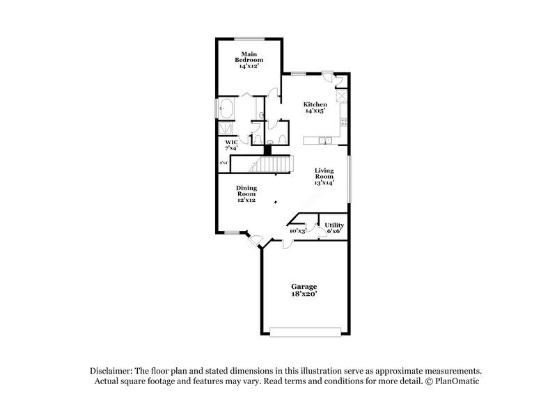 1,860/Mo, 3614 Karissa Rd Conroe, TX 77306 Floor Plan View
