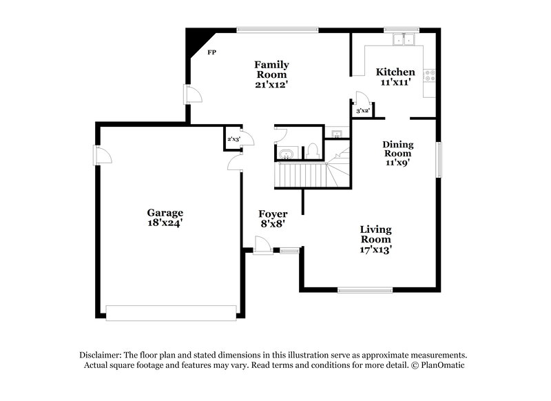 2,110/Mo, 6027 Leafwood Cir League City, TX 77573 Floor Plan View