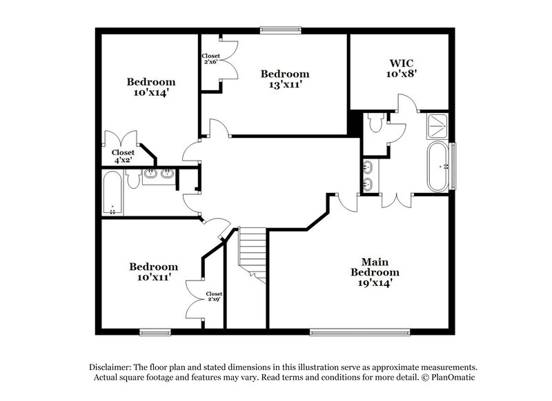 2,665/Mo, 1903 Plum Falls Ln Pearland, TX 77581 Floor Plan View 2