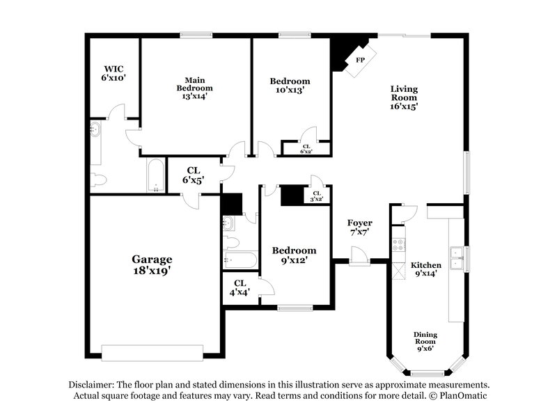 1,815/Mo, 28719 Loddington St Spring, TX 77386 Floor Plan View