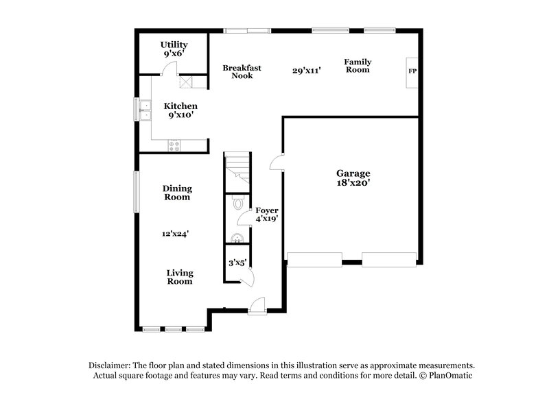 2,295/Mo, 22815 W Waterlake Dr Richmond, TX 77406 Floorplan View