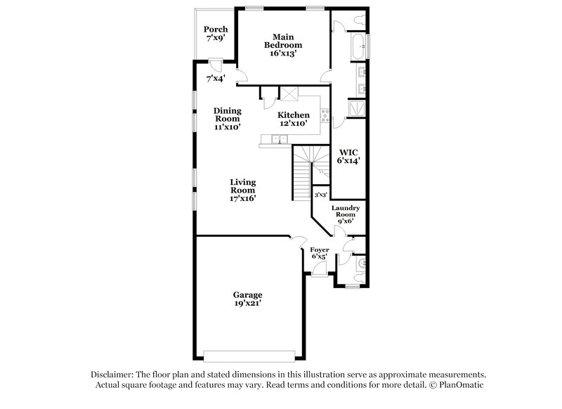 2,415/Mo, 311 Stevia Ave Crosby, TX 77532 Floor Plan View