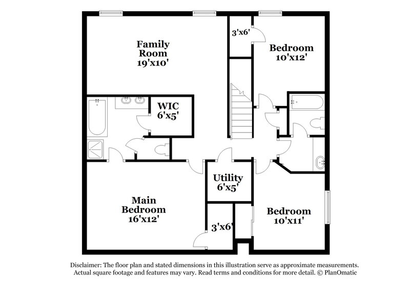 2,030/Mo, 16828 Northern Flicker Trl Conroe, TX 77385 Floor Plan View