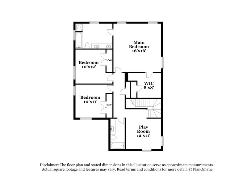 2,085/Mo, 11331 Sugar Bowl Dr Tomball, TX 77375 Floor Plan View 2