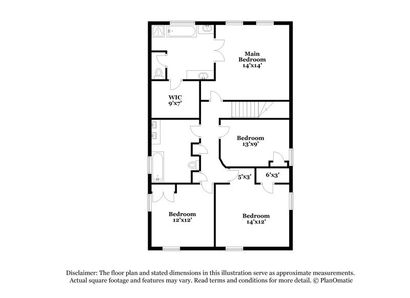 2,420/Mo, 2903 Oak Pointe Blvd Missouri City, TX 77459 Floor Plan View 2