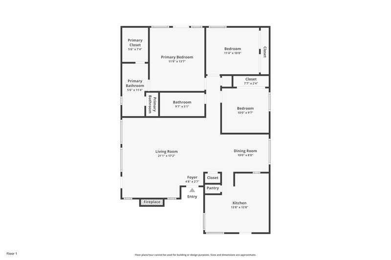 1,935/Mo, 8615 Pine Falls Dr Houston, TX 77095 Floor Plan View
