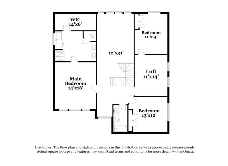 2,270/Mo, 4807 Chase Stone Dr Bacliff, TX 77518 Floor Plan View 2