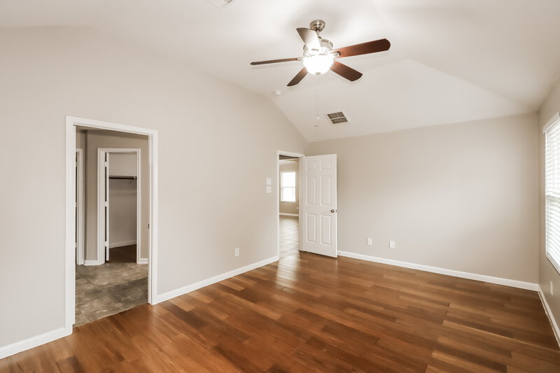 1,955/Mo, 9857 Lace Flower Way Conroe, TX 77385 Main Bedroom View 2