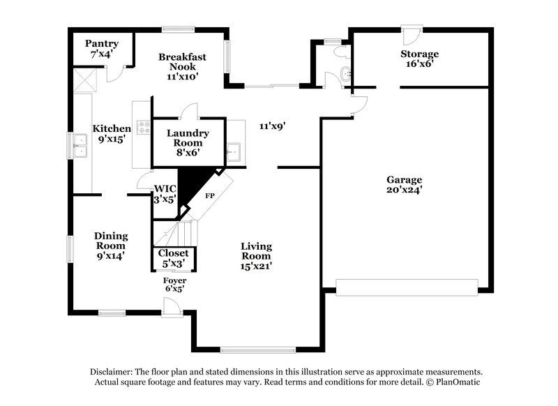 2,980/Mo, 8510 Quail Crest Dr Missouri City, TX 77489 Floor Plan View