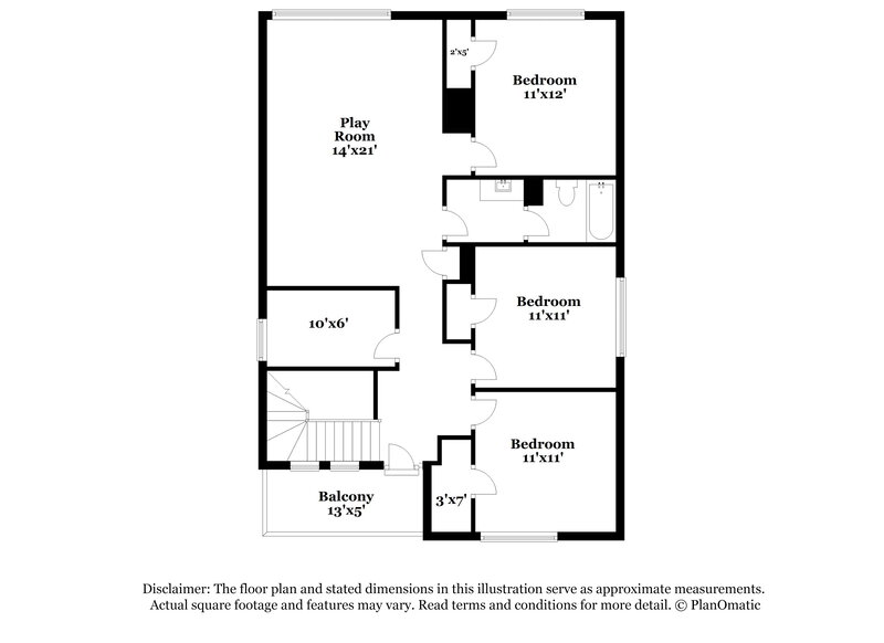 2,075/Mo, 18120 Red Pine Ct Porter, TX 77365 Floor Plan View 2
