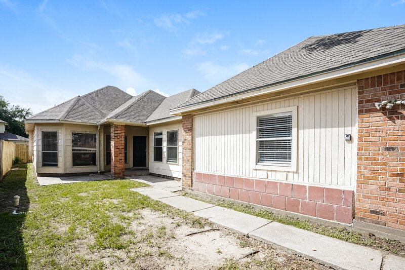 1,925/Mo, 6615 Bluebottle Ln Katy, TX 77449 Rear View 2