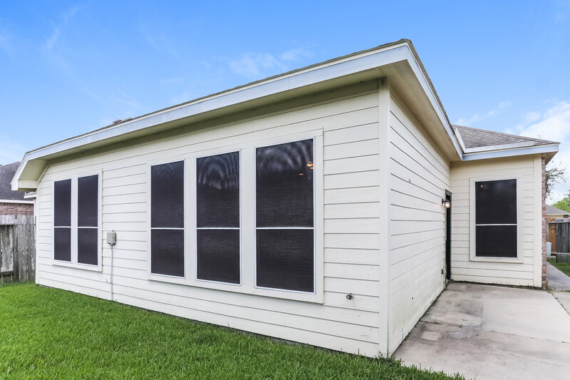 1,760/Mo, 3442 Rainshore Dr Katy, TX 77449 Rear View