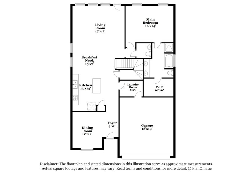 2,425/Mo, 16927 Empty Ness Dr Cypress, TX 77429 Floor Plan View