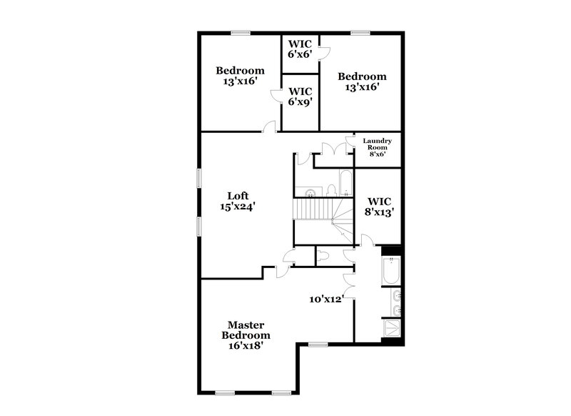 2,785/Mo, 11743 Edenstone Dr Cypress, TX 77429 Floor Plan View 2