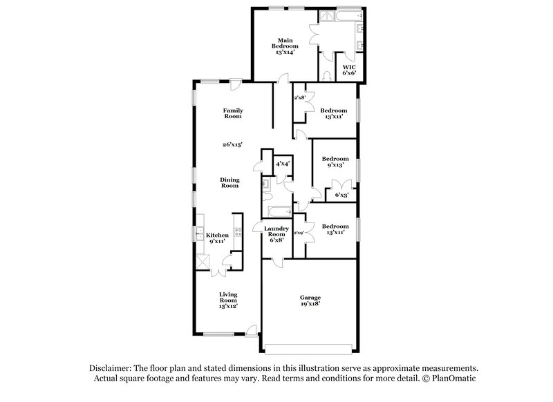 2,130/Mo, 19307 Arrow Grand Ct Richmond, TX 77407 Floor Plan View